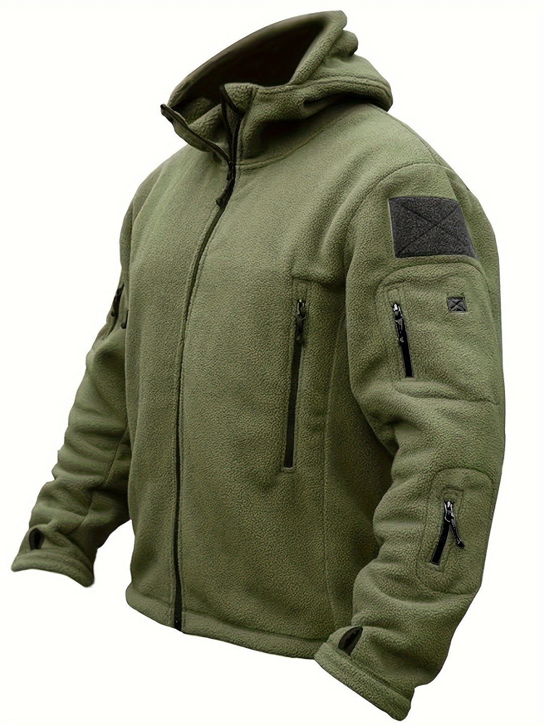 Winddicht fleece jack voor heren