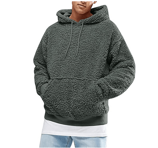 Balthasar | Gezellige Teddy Hoodie voor Heren