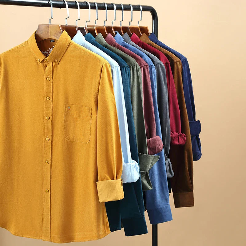 Adelhard | Casual Katoenen Shirt voor Heren