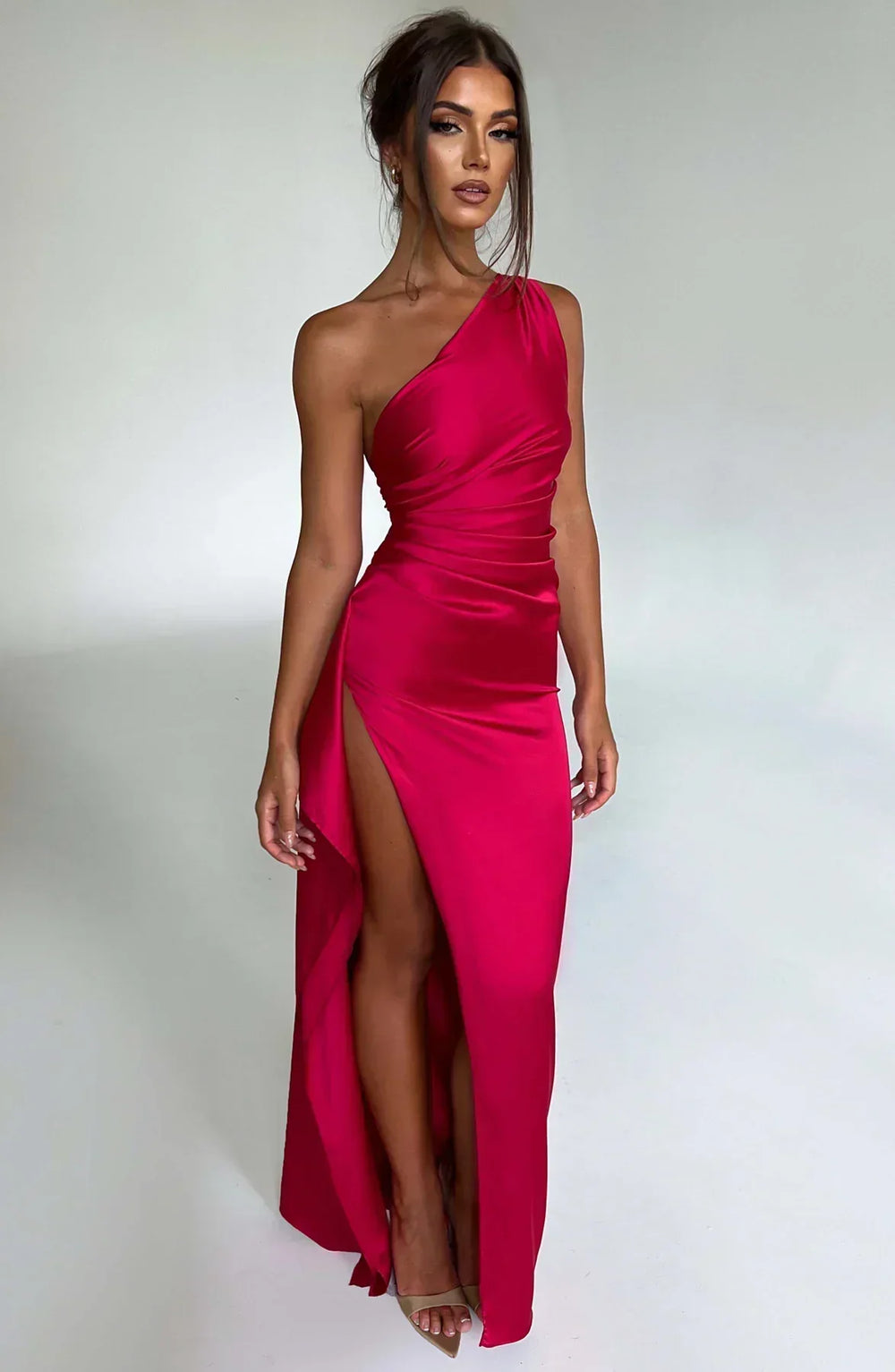 Amarelle | Elegante Jurk met Eén Schouder voor Dames