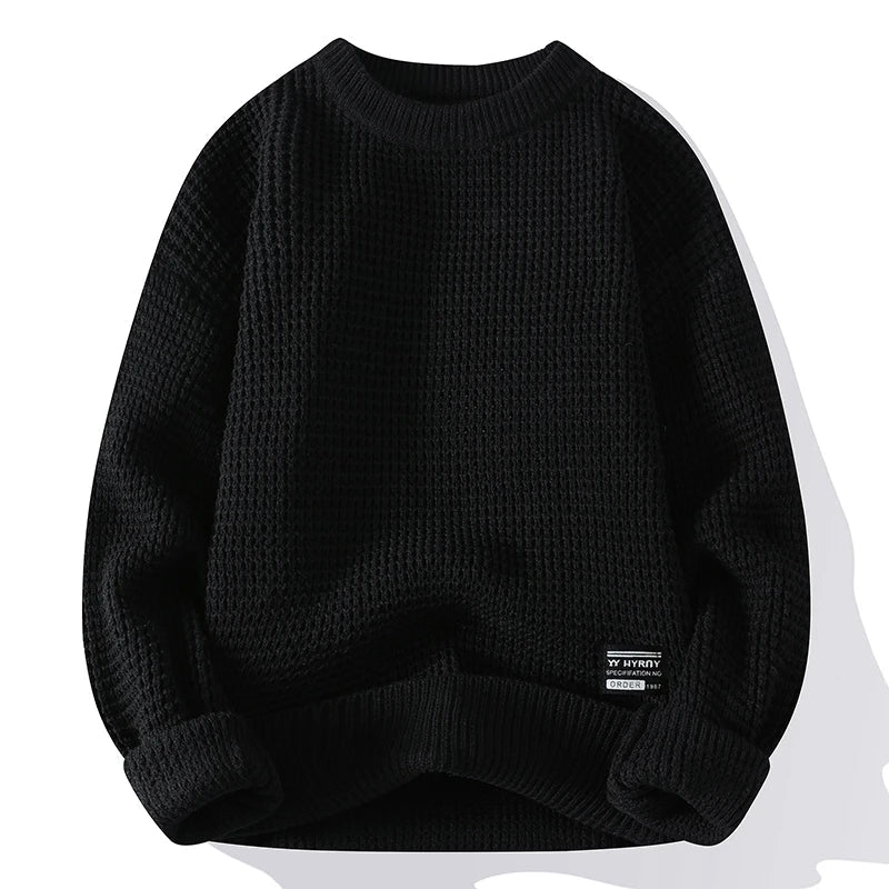 Bernhard | Klassieke Sweater met Ronde Hals voor Heren