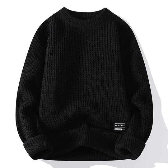 Bernhard | Klassieke Sweater met Ronde Hals voor Heren