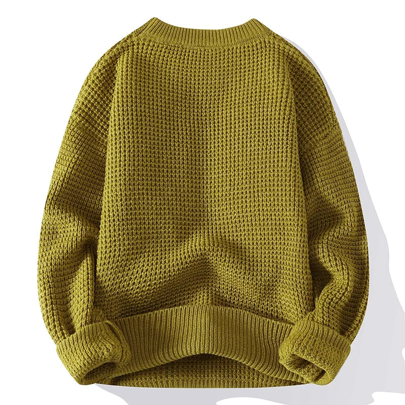 Bernhard | Klassieke Sweater met Ronde Hals voor Heren