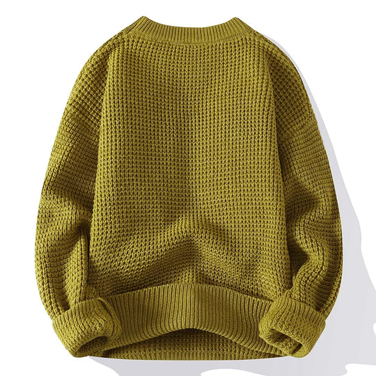 Bernhard | Klassieke Sweater met Ronde Hals voor Heren