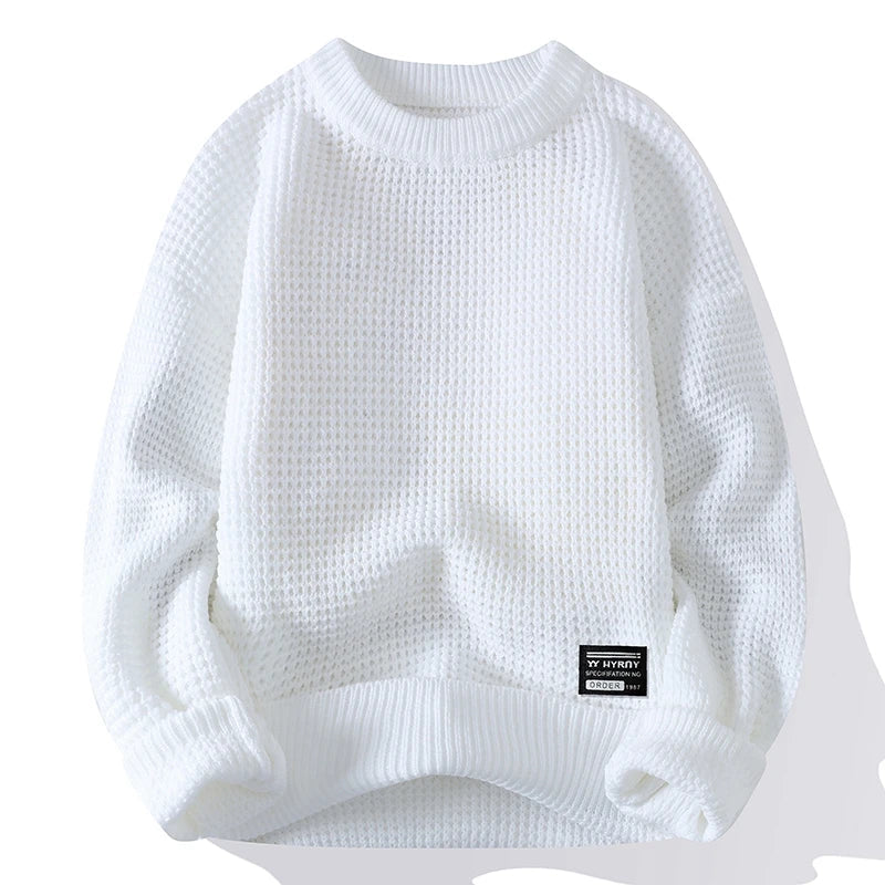 Bernhard | Klassieke Sweater met Ronde Hals voor Heren