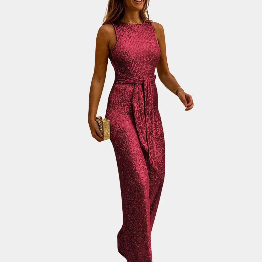 Charlin | Festival Glitter Jumpsuit Voor Dames