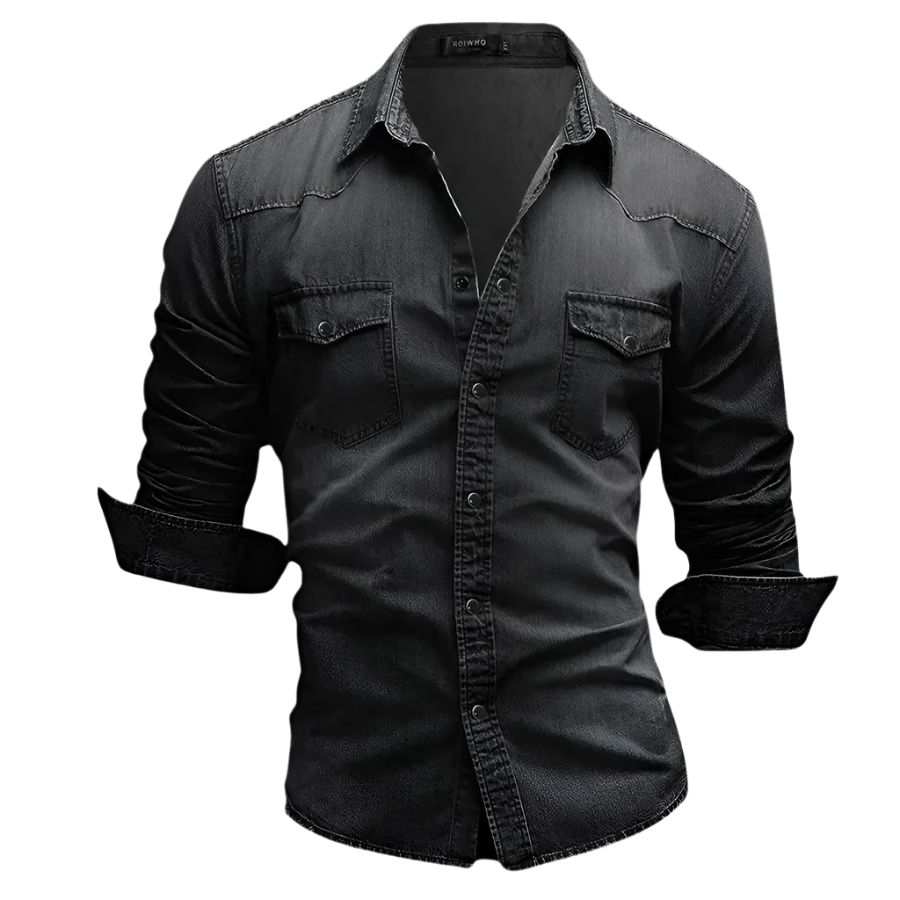 Daan | Stijlvol heren blouse met knopen