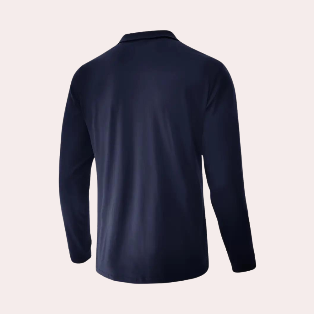 Elder | Lange Mouw Polo voor Heren