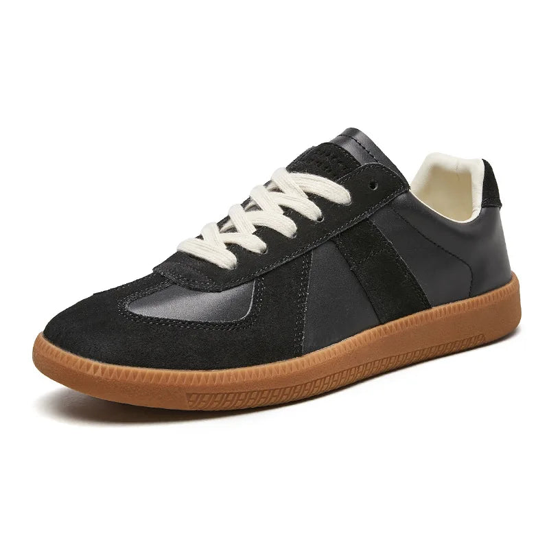 Heren Casual Retro Sneakers Leer