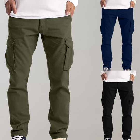 Benedikto | Relaxte Cargo Broek voor Heren