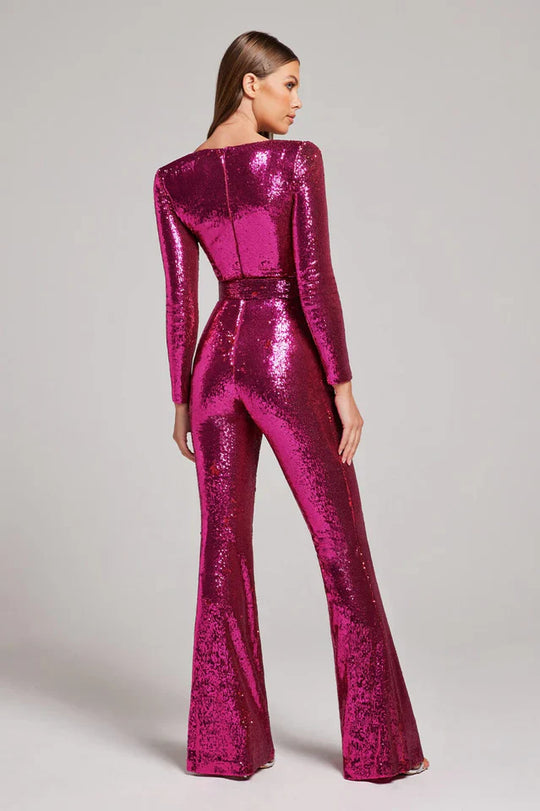 Cornelijne | Festival Pailletten Jumpsuit Voor Dames