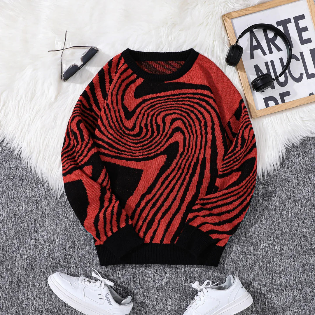 Atthard | Stijlvolle Sweater met Patroon voor Heren