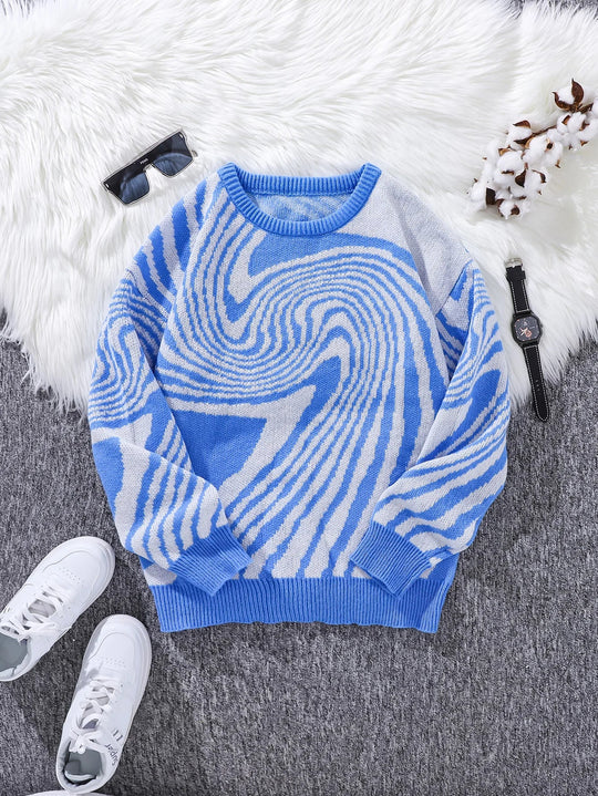Atthard | Stijlvolle Sweater met Patroon voor Heren