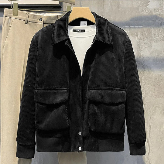 Bernd | Stijlvolle Corduroy Jas voor Heren
