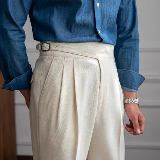 Baptist | Strakke Slim-Fit Pantalon voor Heren