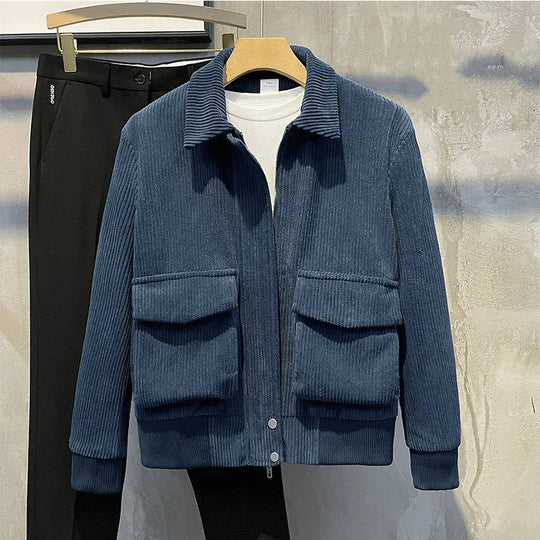 Bernd | Stijlvolle Corduroy Jas voor Heren