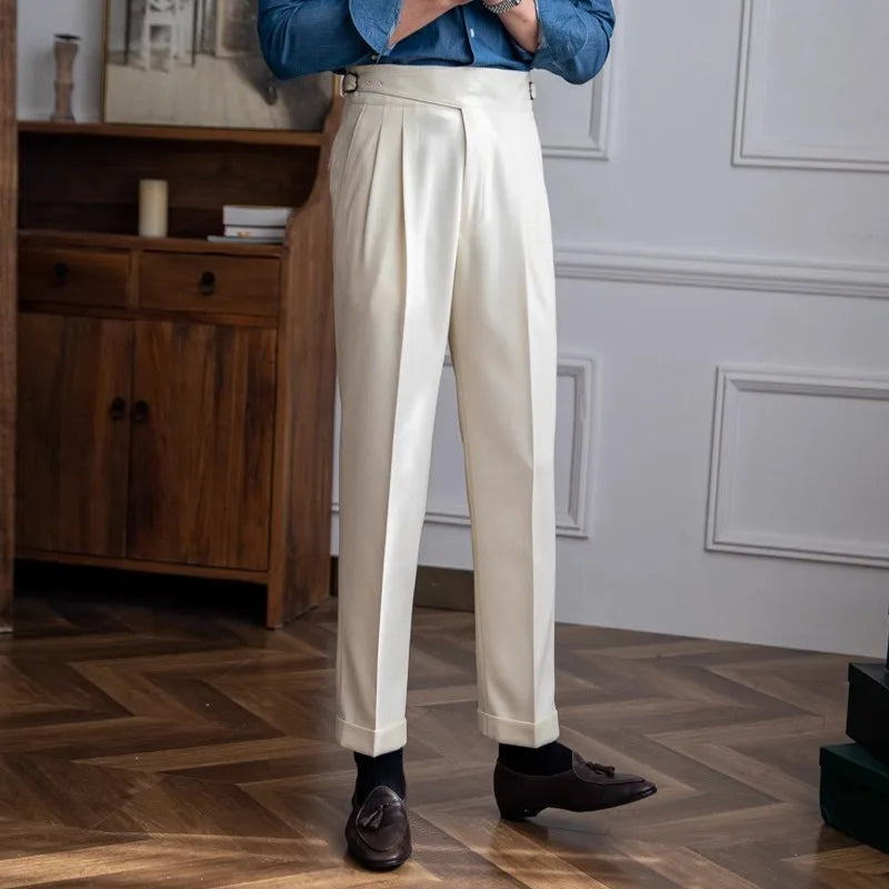 Baptist | Strakke Slim-Fit Pantalon voor Heren