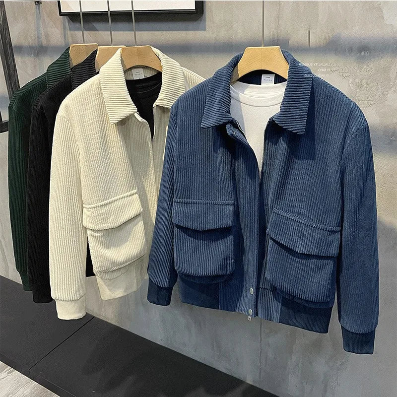 Bernd | Stijlvolle Corduroy Jas voor Heren
