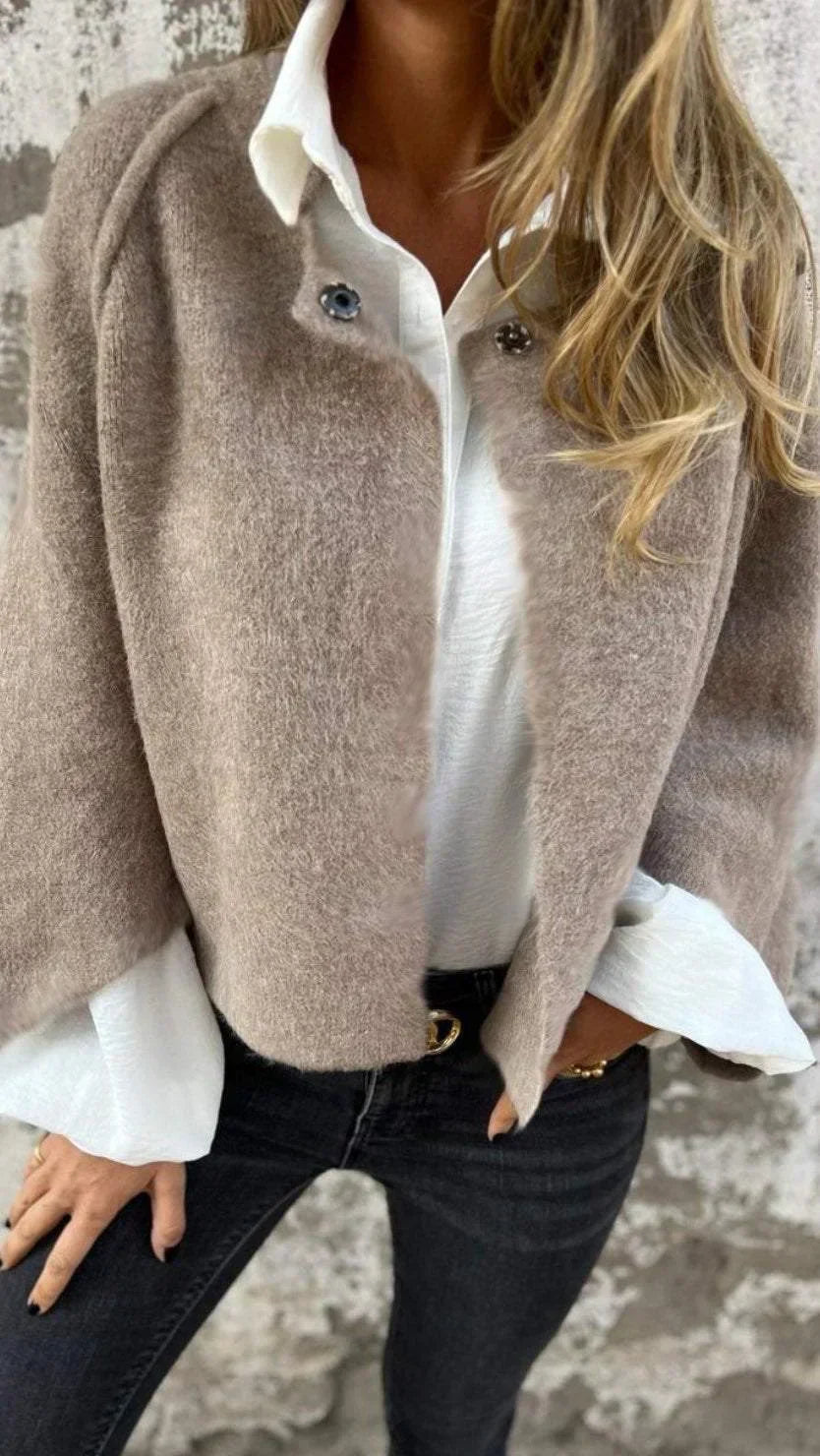 Sophie | Stijlvol damesvest met één knoop