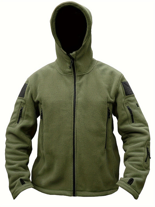 Winddicht fleece jack voor heren