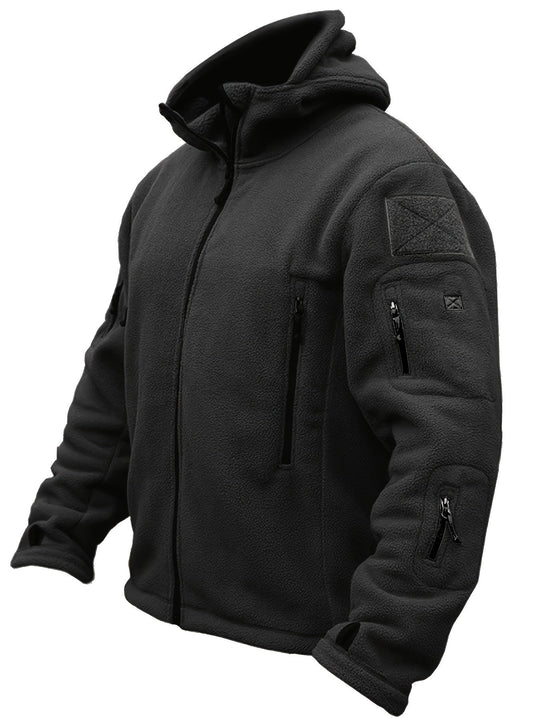 Winddicht fleece jack voor heren