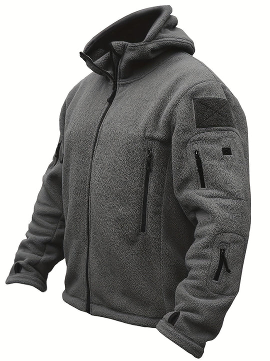 Winddicht fleece jack voor heren