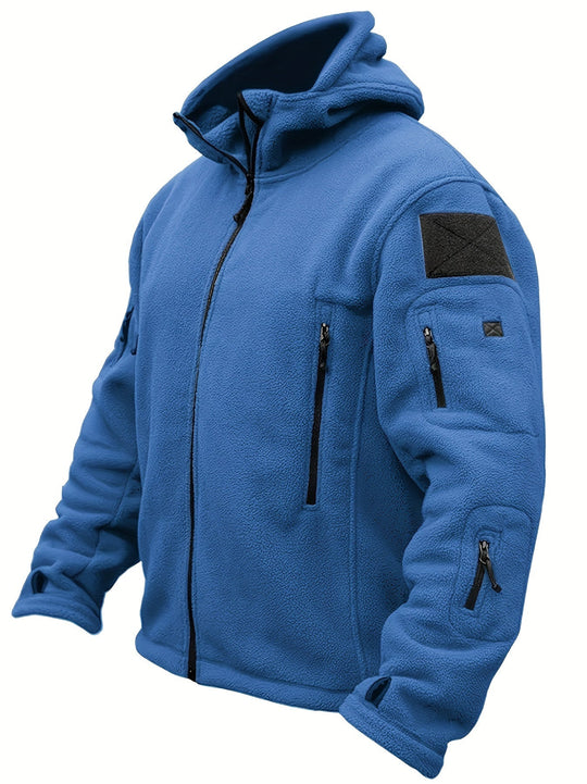 Winddicht fleece jack voor heren
