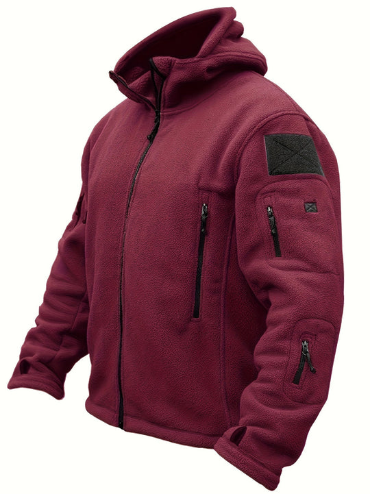 Winddicht fleece jack voor heren